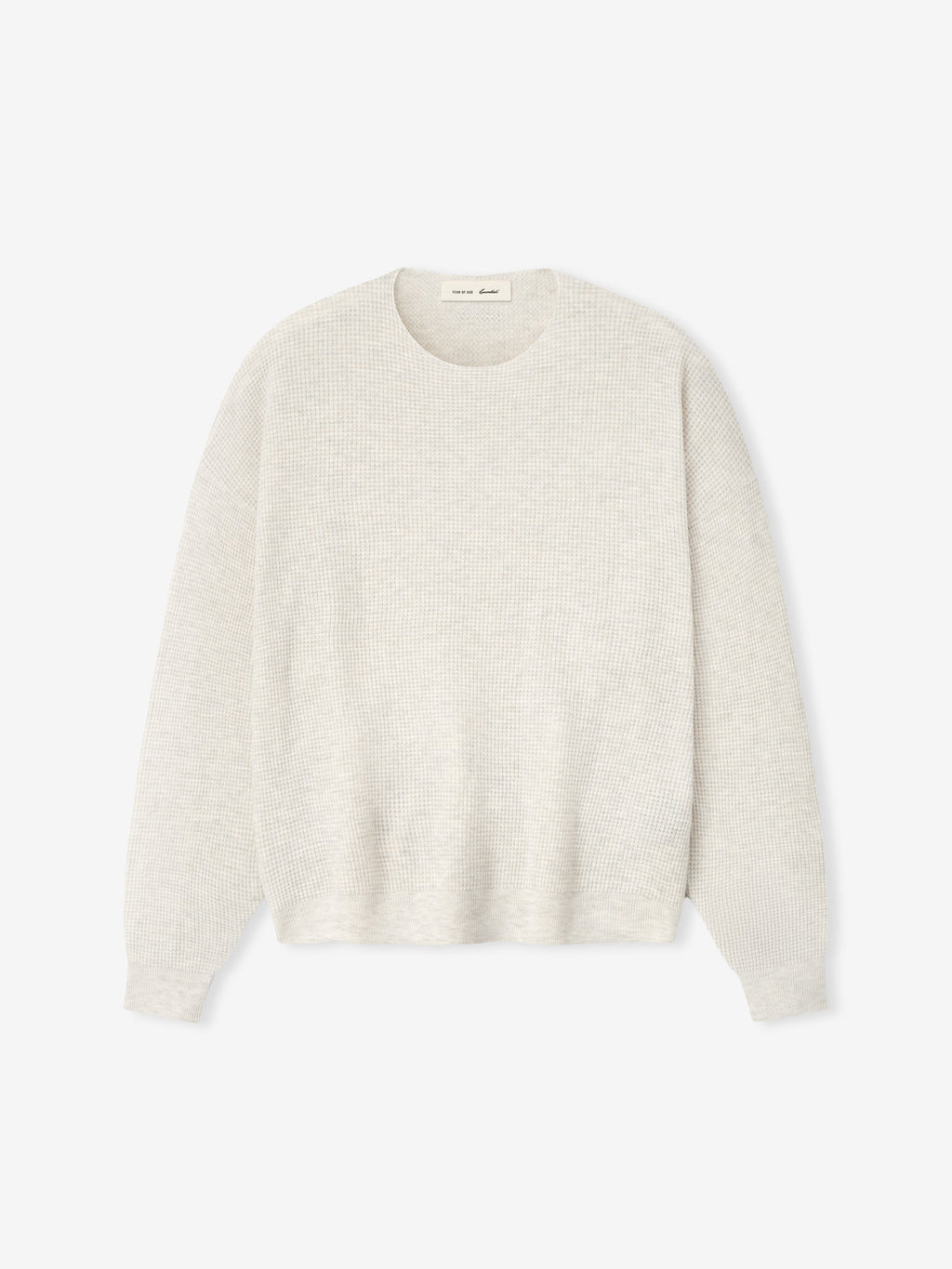 Signature Waffle 90s Crewneck Sweater