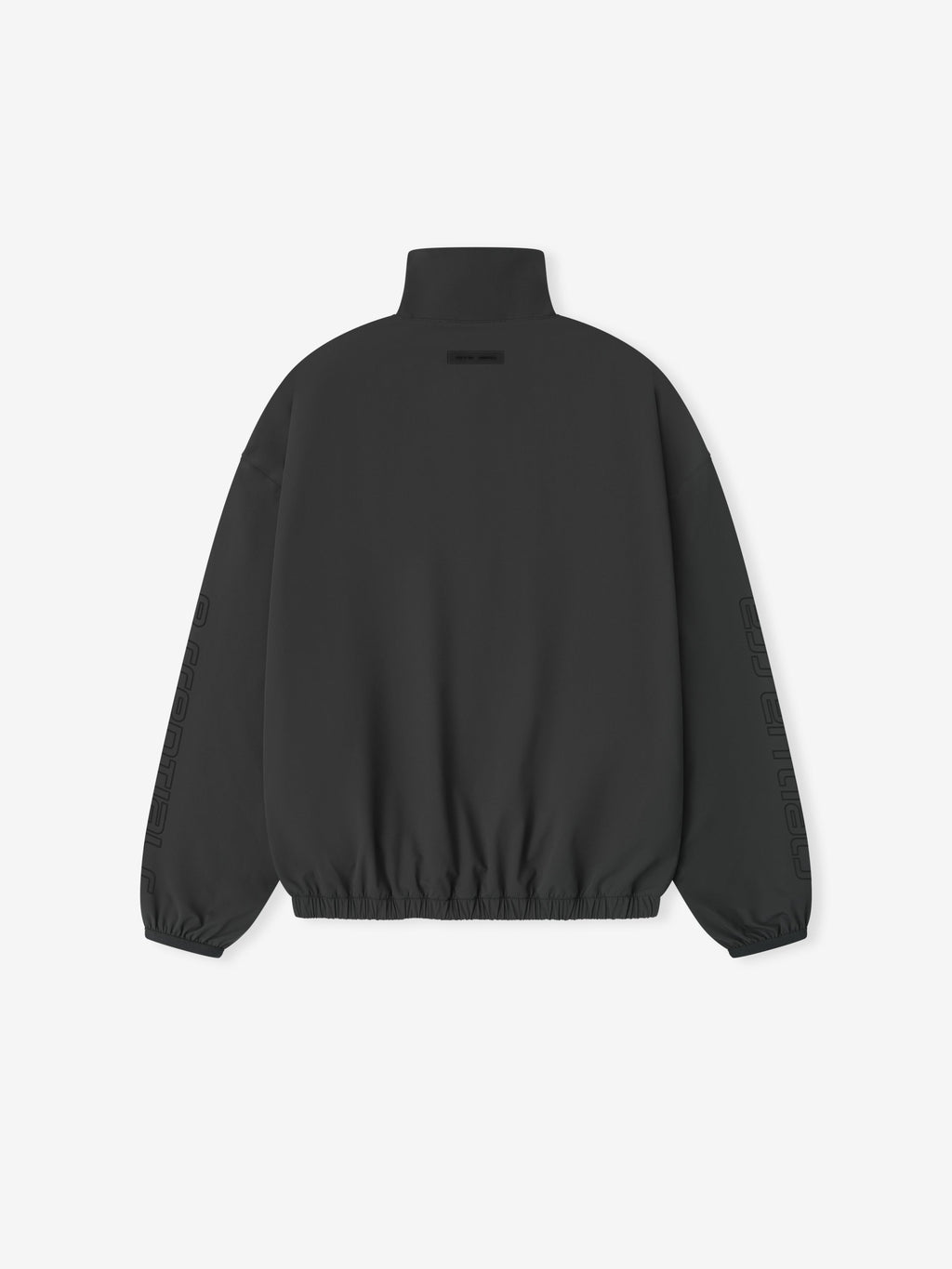 Womens Nylon Half Zip Track Jacket
