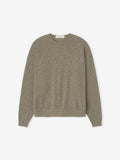 Waffle Crewneck 90s Sweater